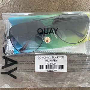 Quay high Key black fade